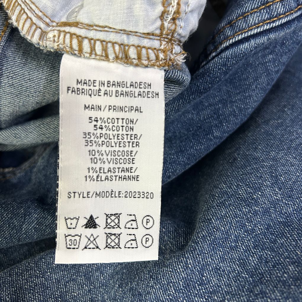 Autograph Blue Plus Size Denim Shorts - Size 30