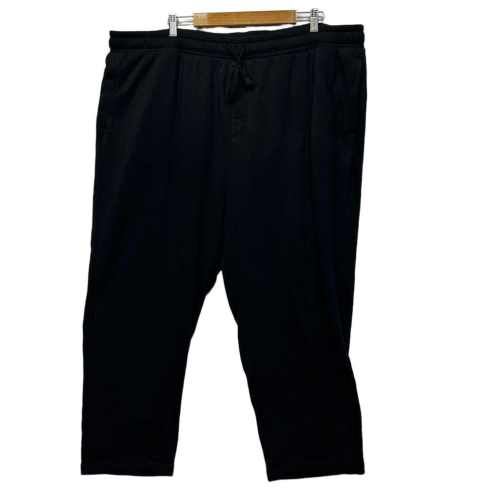 Target  Plus Black Cotton Trackpants - Size 7XL