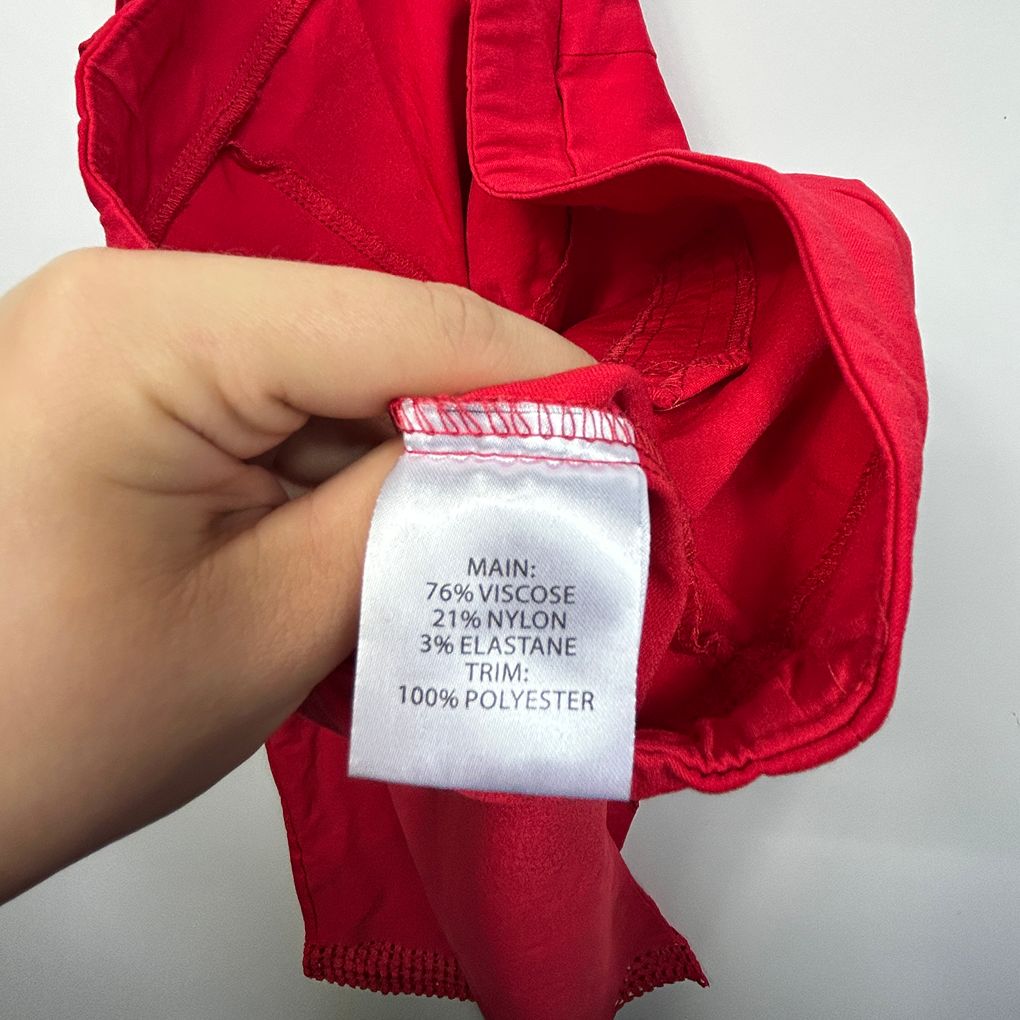 Millers Red Plus Size Capri Pants - Size 22