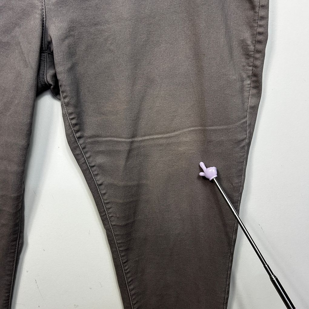 Millers Grey Plus Size Cotton Pants - Size 22 (fault)