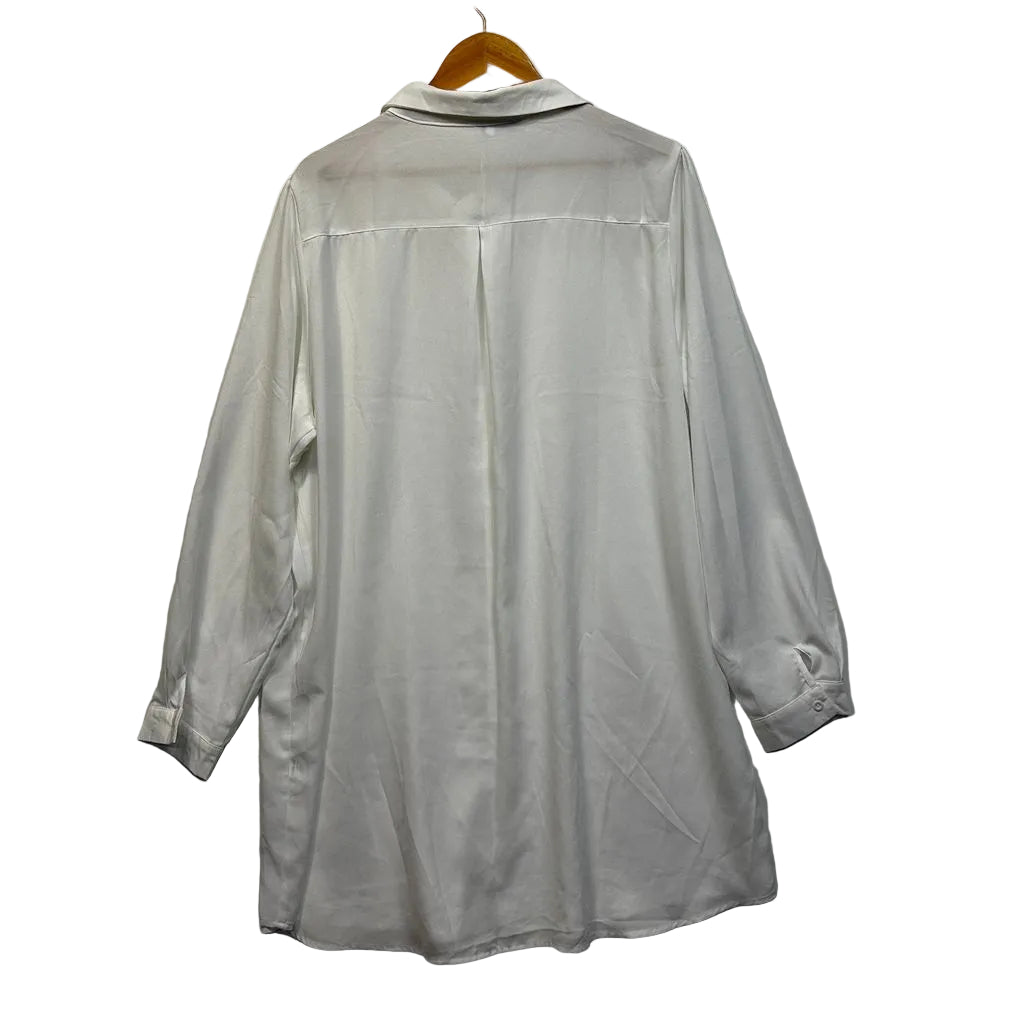 Little Party Dress White Top - Size 20