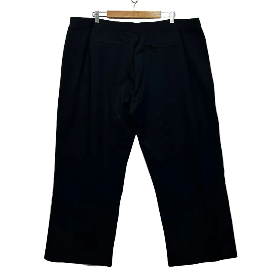 Virtuelle Black Plus Size Pull On Pants - Size 22/24