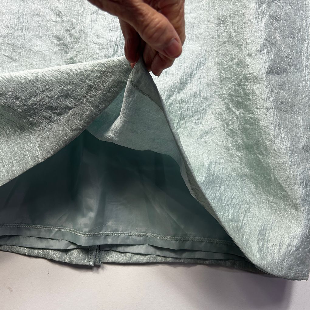 Vintage Millers Mint Green Plus Size Evening Skirt - Size 22
