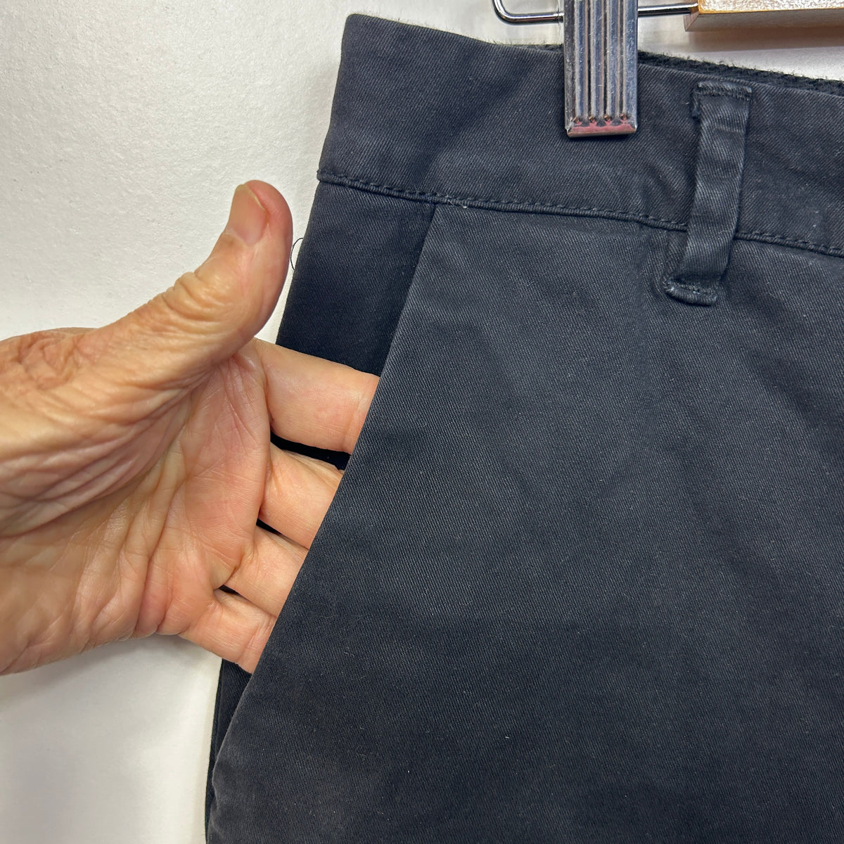 Target Black Cotton Shorts - Size 14