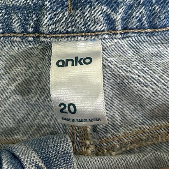 Anko Blue Denim Shorts - Size 20