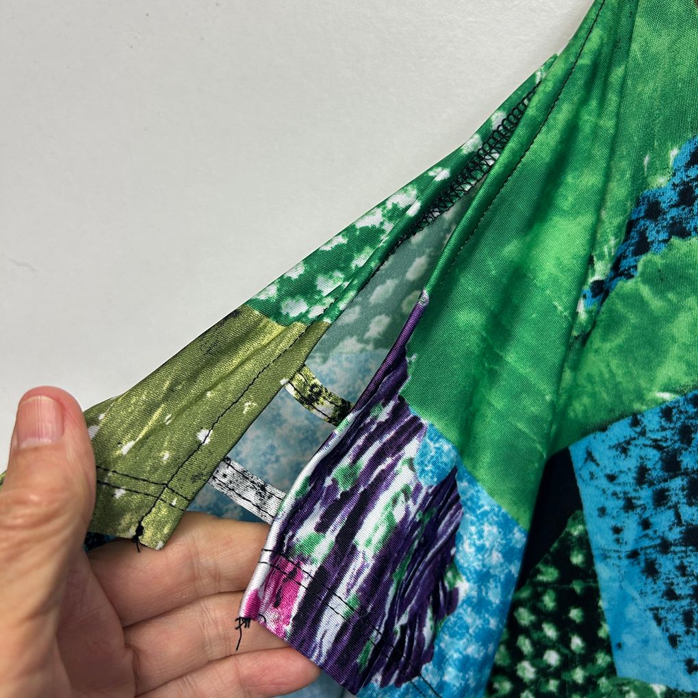 Taking Shape Multicoloured Tunic Top - Size 18/M