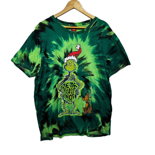The Grinch Christmas Cotton Tee - Size 3XL