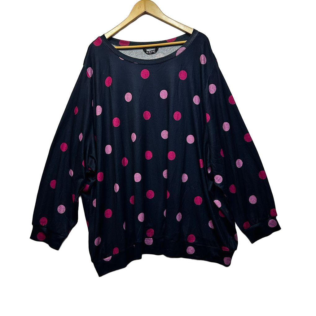 Bloomchic Polka Dot Sweatshirt - Size 34