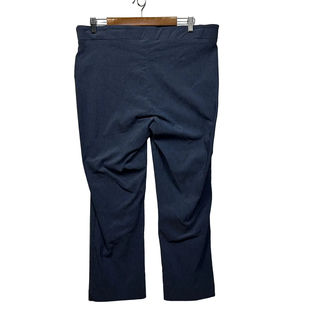 Millers Navy Pull On Pants - Size 18