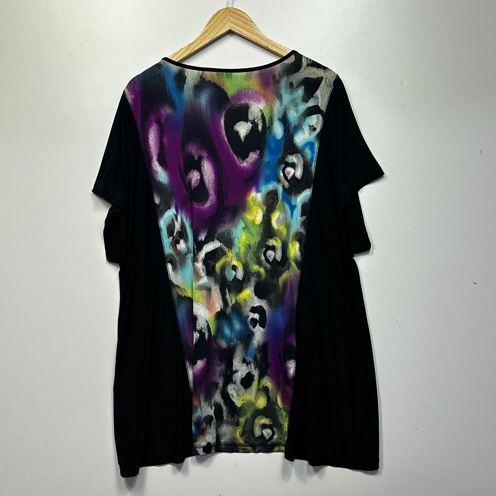Taking Shape Black Plus Size Top - Size L/20