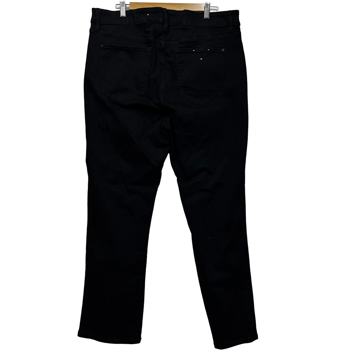 Just Jeans Black Reformed Straight High Rise Plus Size Jeans - Size 20F
