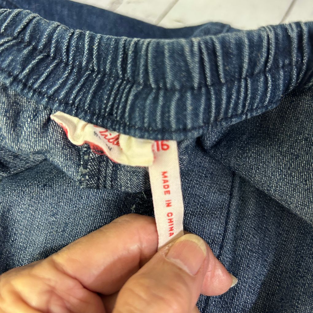 Millers Blue Elastic Waist Jeans - Size 16
