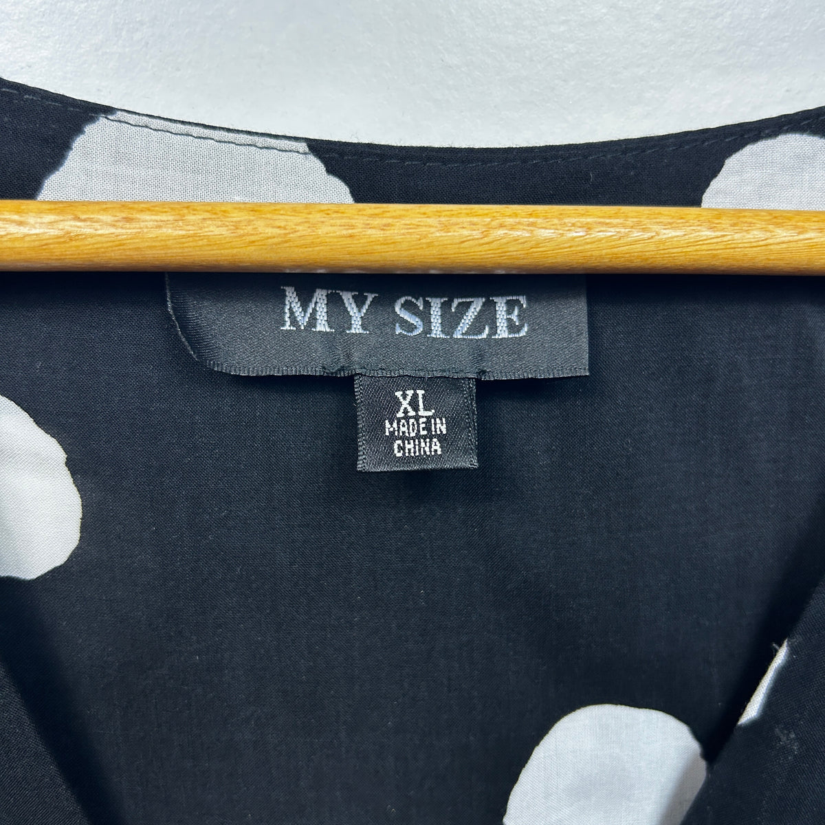 My Size Black Spot Plus Size Top - Size XL/22