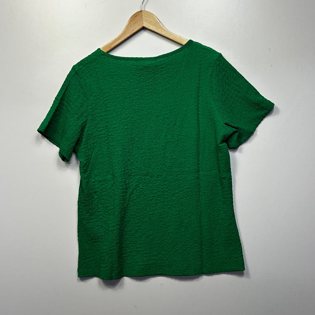 Millers Green Short Sleeve Top - Size 14