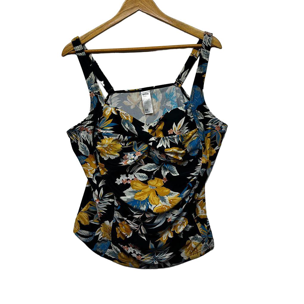 Anko Floral Cami Top - Size 22