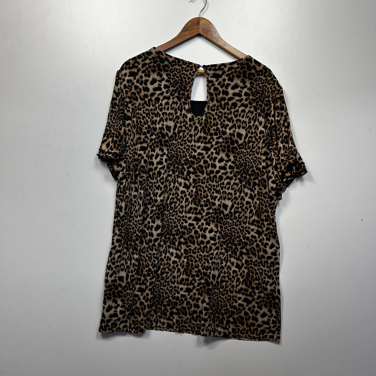 Autograph Leopard Print Plus Size Top - Size 2XL/24