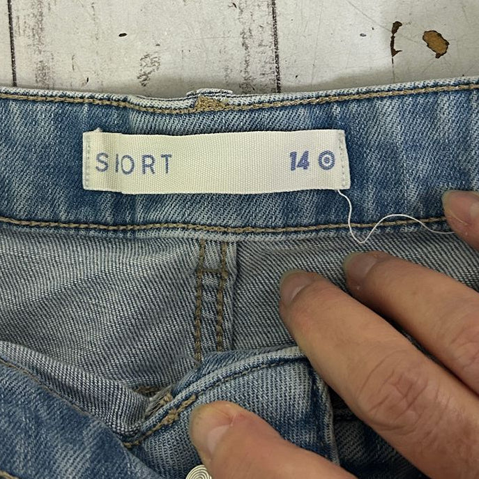 Target Blue Denim Shorts - Size 14