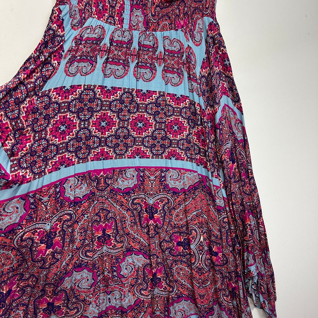 Millers Multicoloured Paisley Skirt - Size 16