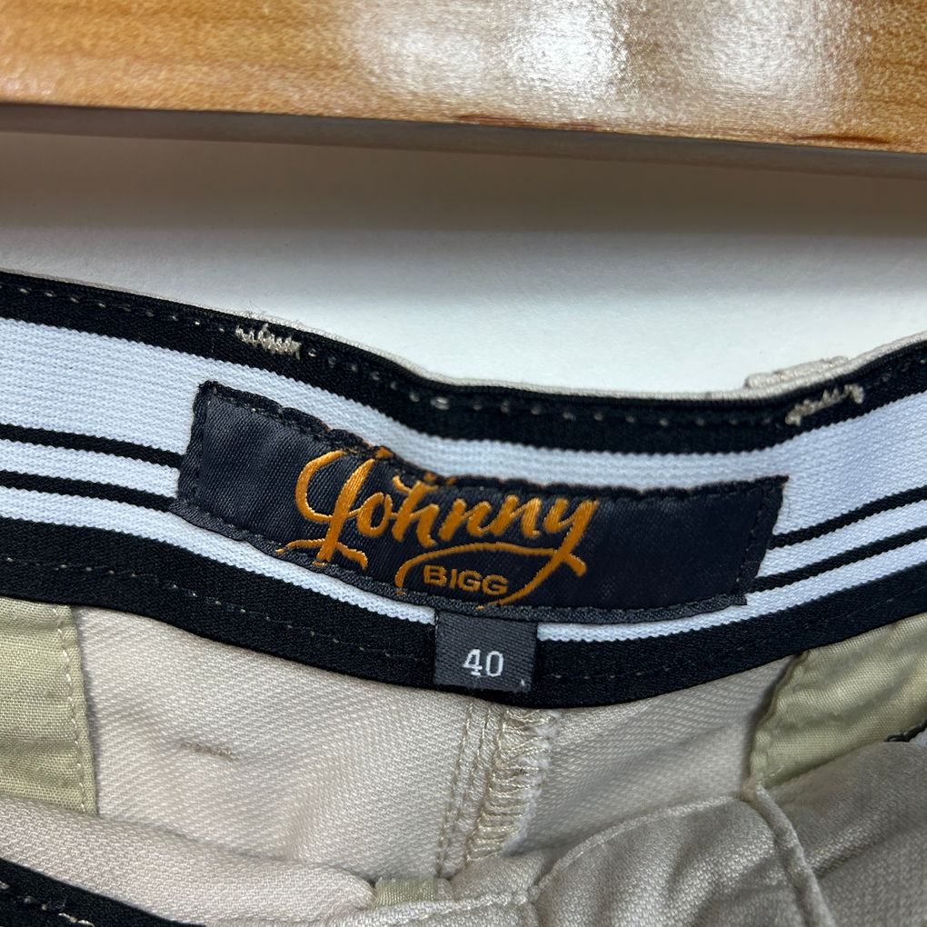 Johnny Bigg Beige Cotton Shorts - Size 40