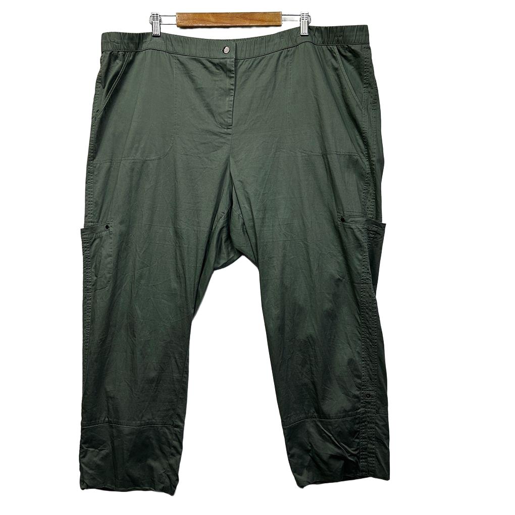 Autograph Khaki Cotton Cargo Pants - Size 26