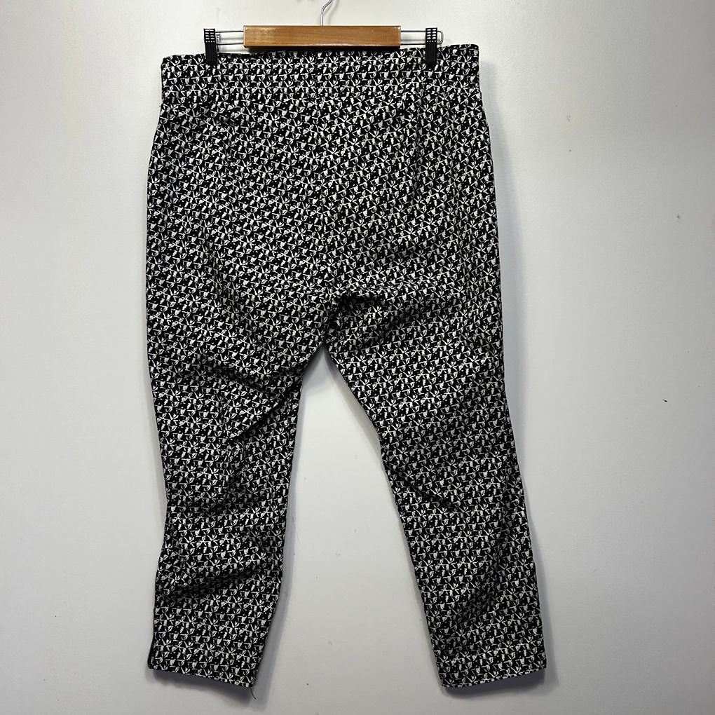 Autograph Black and White Pants - Size 24