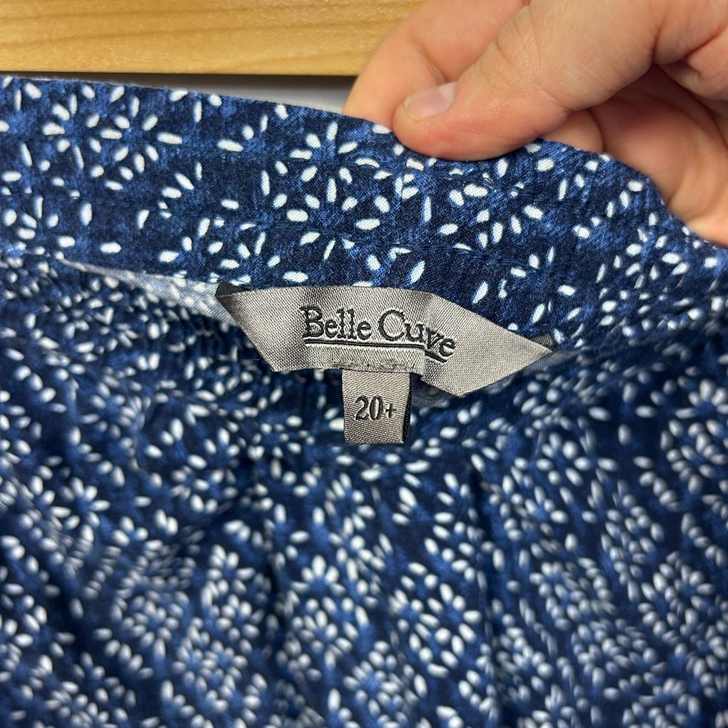 Belle Curve Navy Plus Size Pants - Size 20