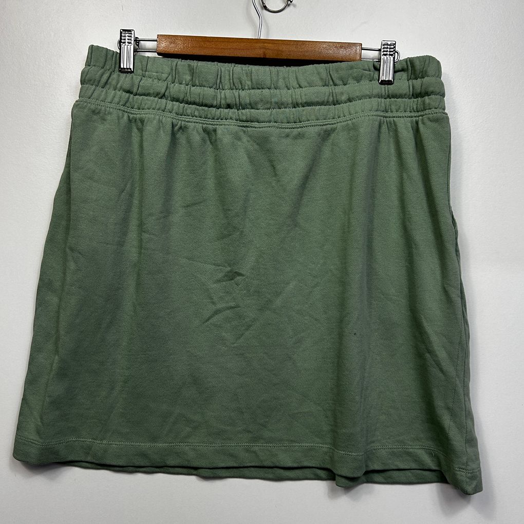 &me Green Cotton Skirt - Size L