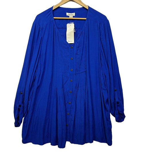 Beme Cobalt Blue Top - Size 26