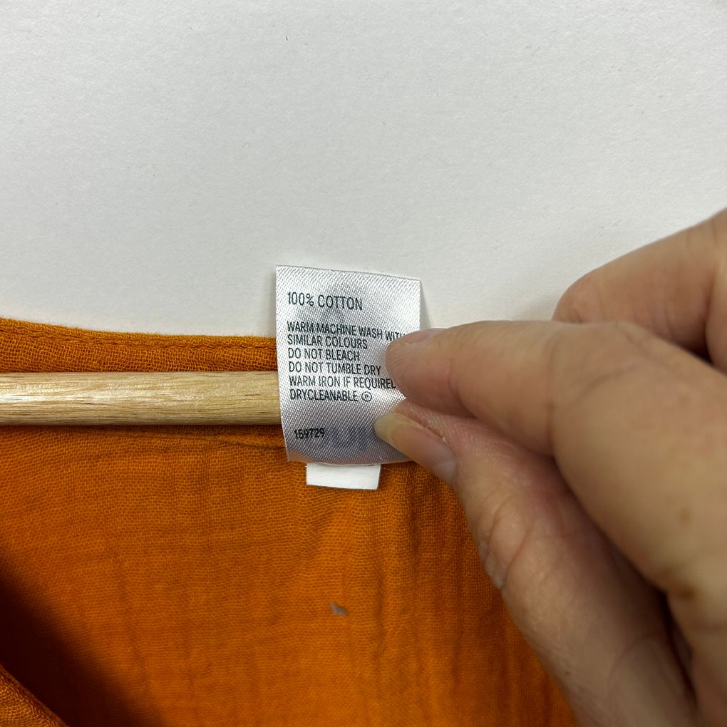 Anko Orange Plus Size Cotton Top - Size 20