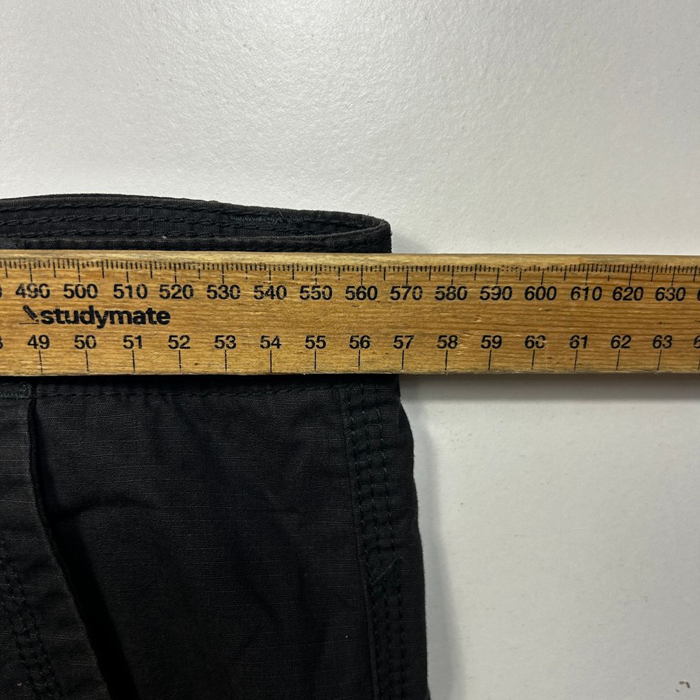 DBK Originals Black Cotton Cargo Shorts - Size 117 (fault Fading)