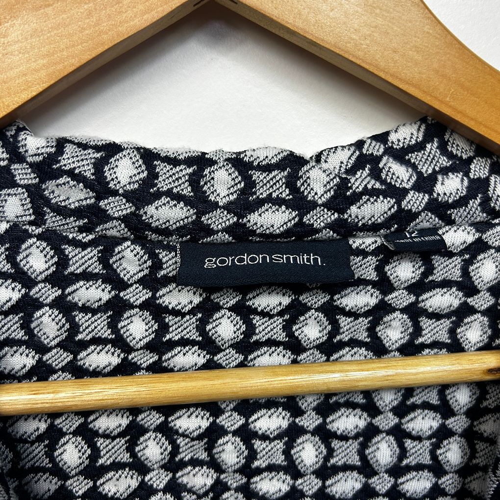 Gordon Smith Navy Cotton Jacket - Size 12