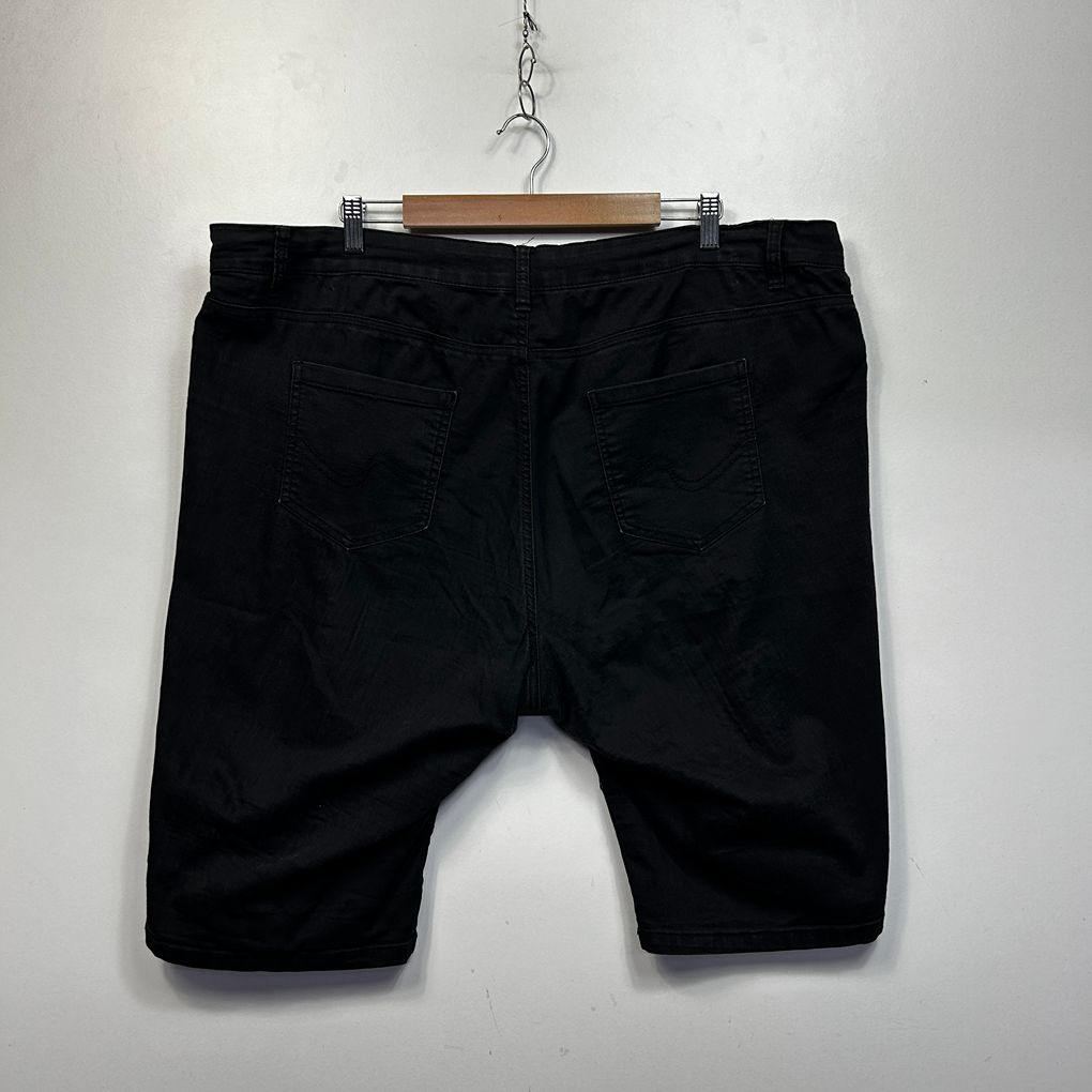 Autograph Black Denim Shorts - Size 22/24