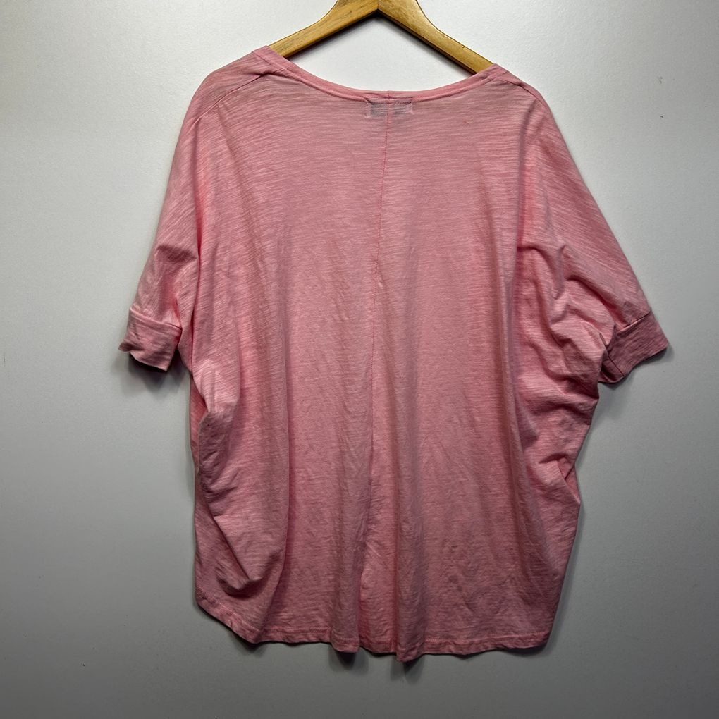 Freez Pink Cotton Shrug Cardigan - Size L/XL