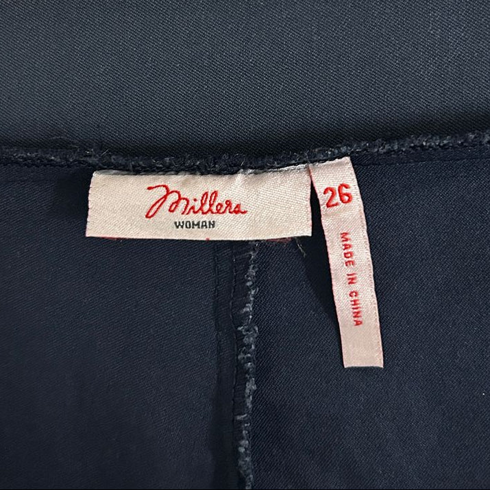 Millers Navy Shorts - Size 26