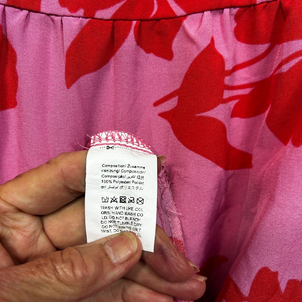 Shein Pink Floral Dress - Size 3XL
