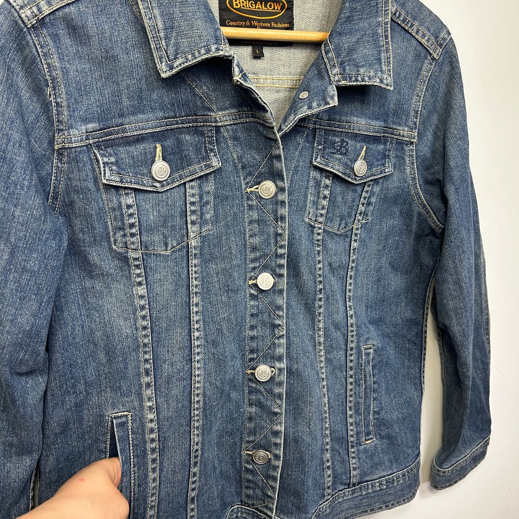 Brigalow Country Blue Denim Womens Jacket - Size L