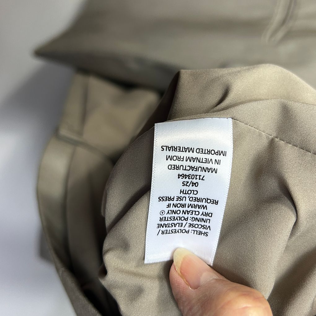 Preview Taupe Plus Size Blazer - Size 20