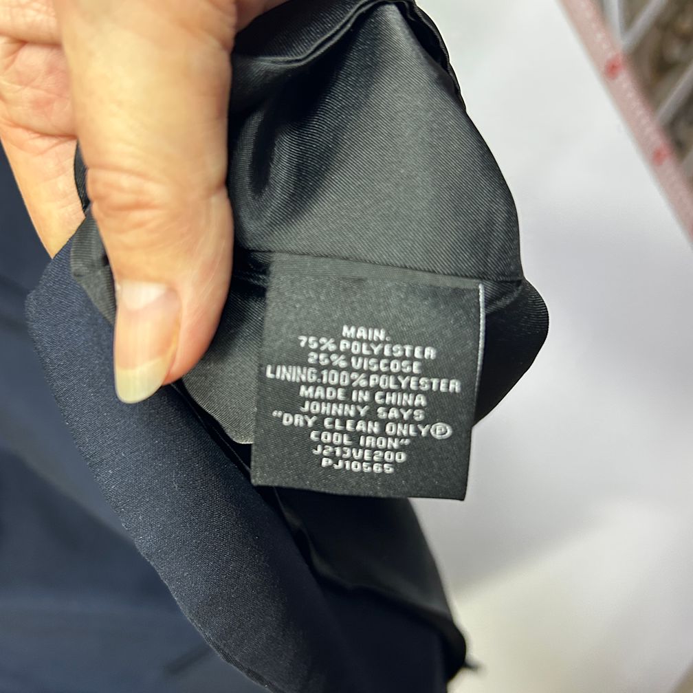 Johnny Bigg Navy Formal Suit Waistcoat - Size 56 5XL