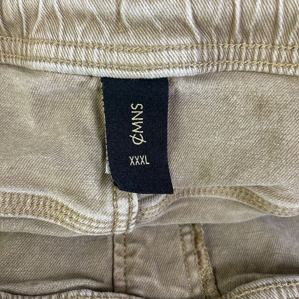 Commons Tan Denim Mens Shorts - Size XXXL