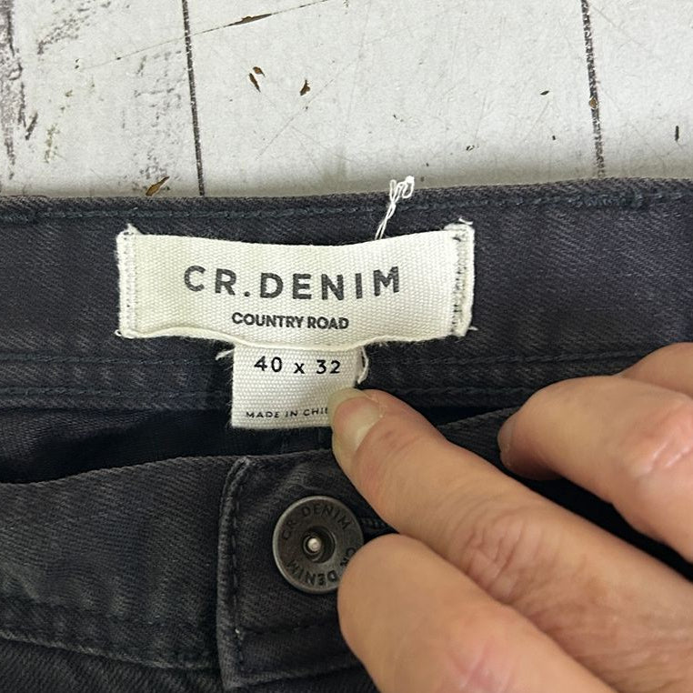 Country Road Black Mens Jeans - Size 40 x 32