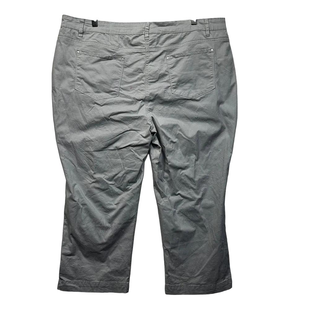 Millers Grey Cotton Pants - Size 20