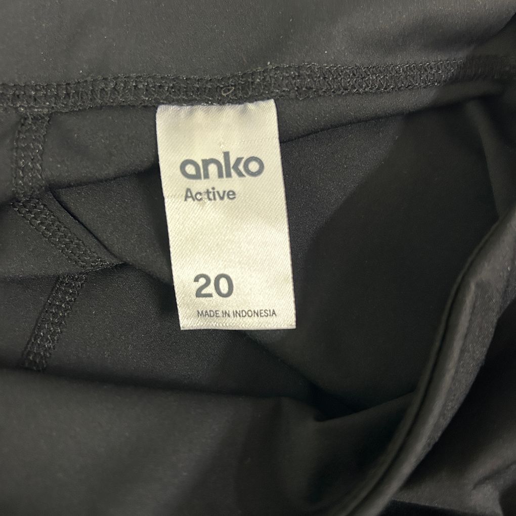 Anko Black Activewear Leggings - Size 20