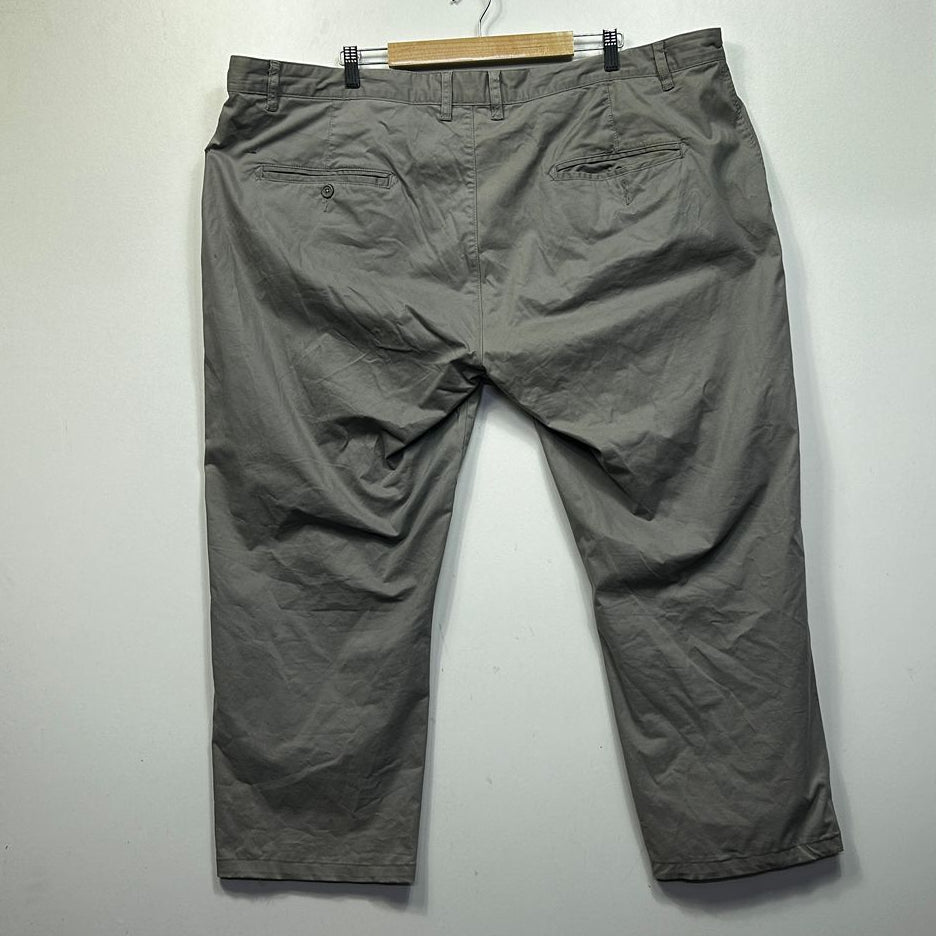 Johnny Bigg Grey Cotton Mens Chino Pants - Size 48