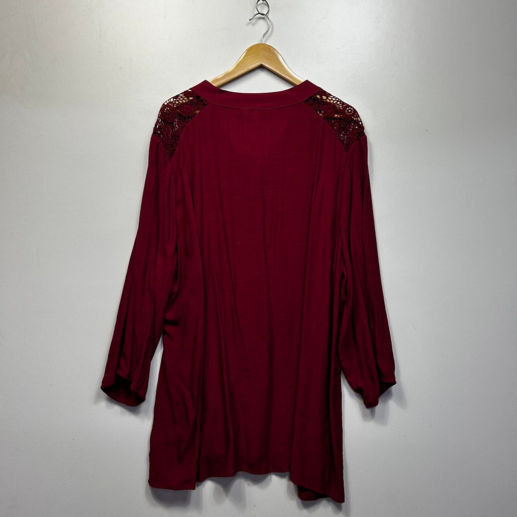 Avella Red Plus Size Top - Size 26