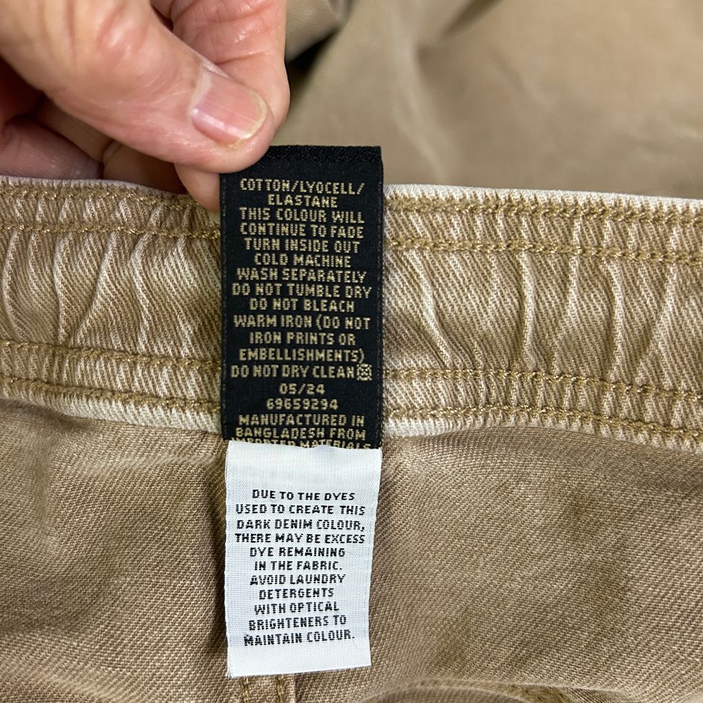 Commons Tan Denim Mens Shorts - Size XXXL