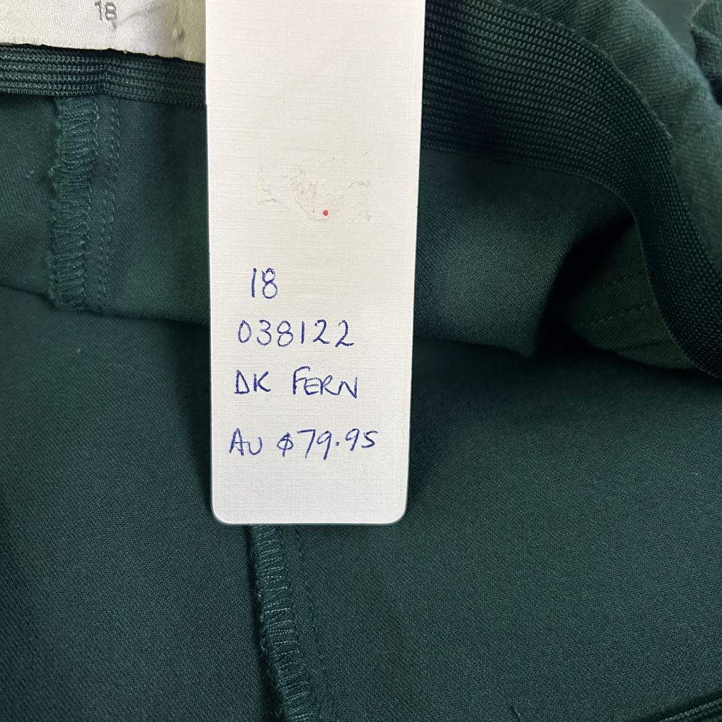 Sussan Green Plus Size Pants - Size 18