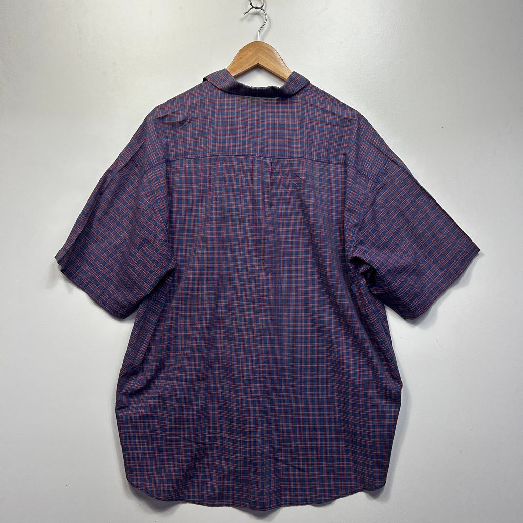 Polo Ralph Lauren Purple Plaid Cotton Mens Shirt - Size XXXL