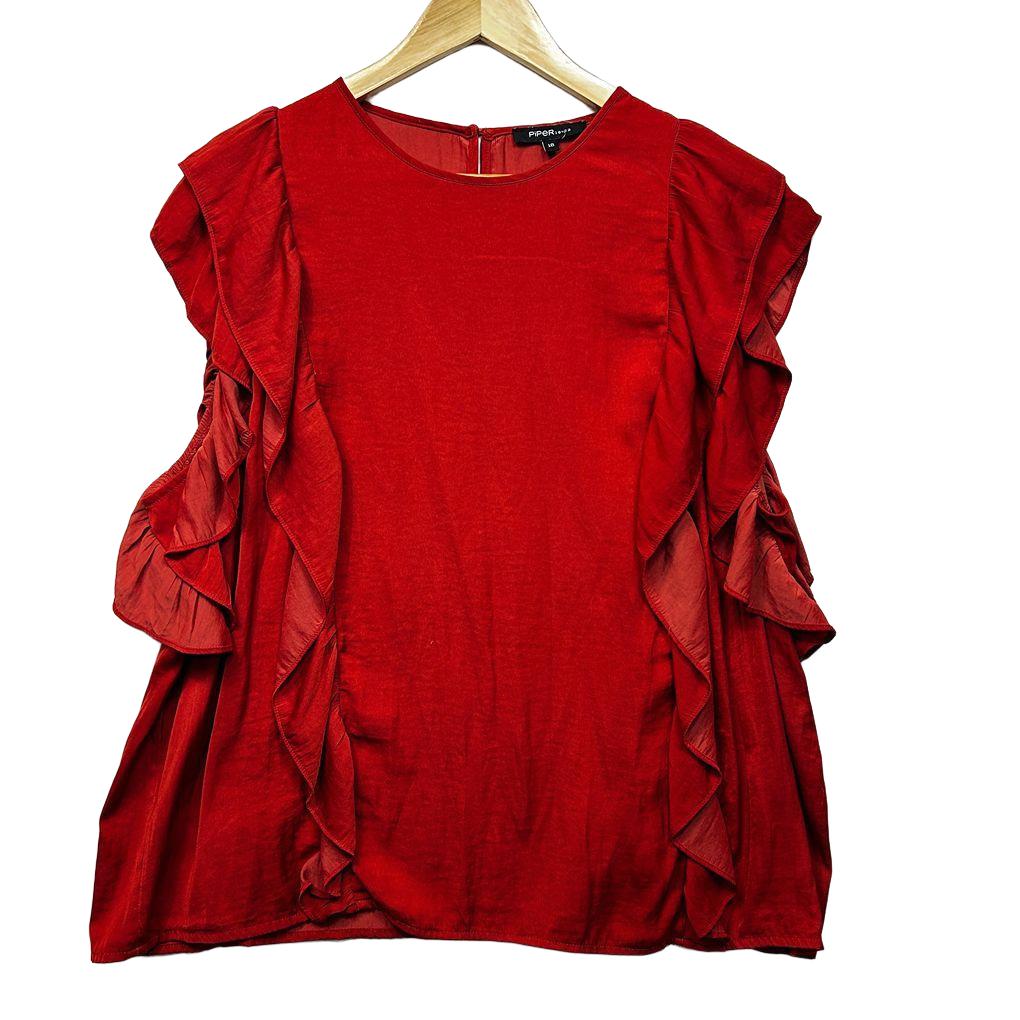 Piper Ruffle Top - Size 18