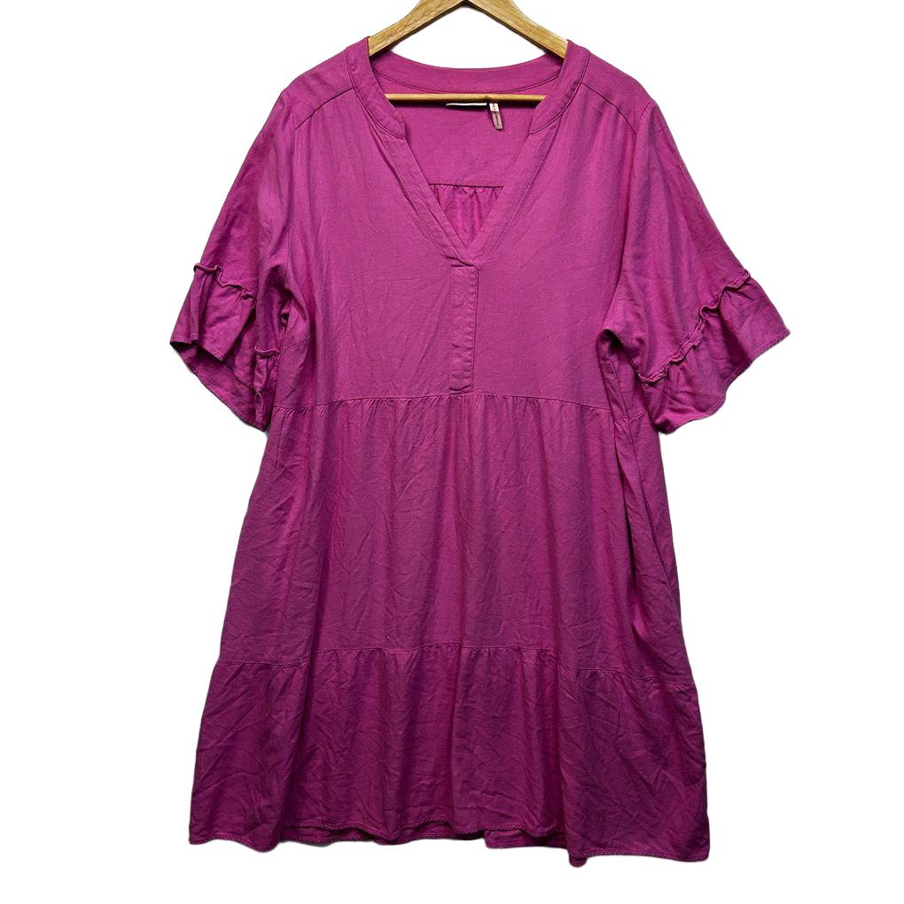 Millers Linen Dress - Size 20