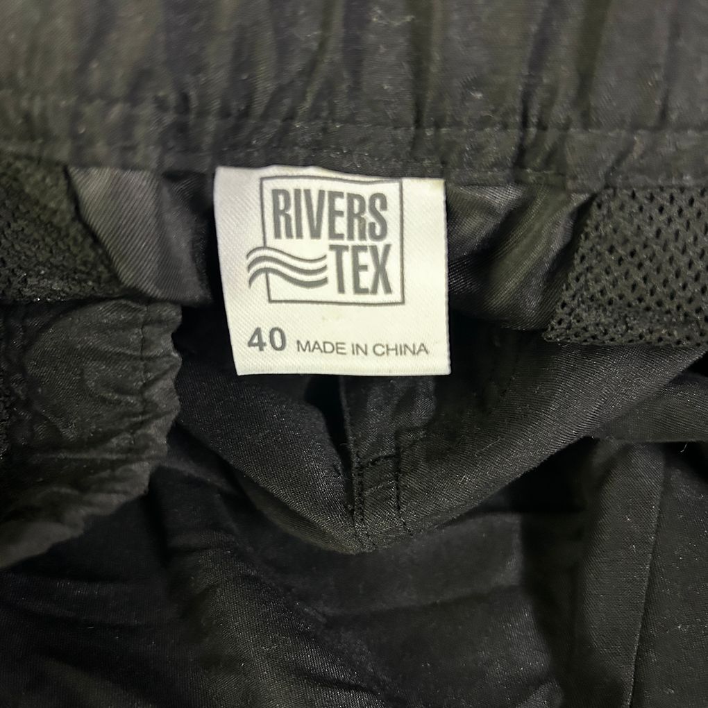 Rivers Black Cargo Shorts - Size 40